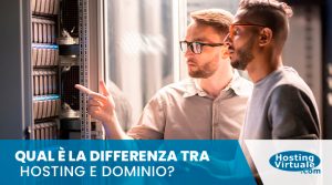 Qual è la differenza tra hosting e dominio?